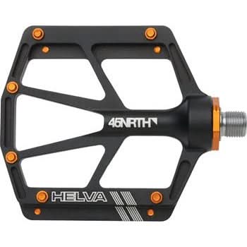 45NRTH Helva Aluminum Platform Pedals - Black
