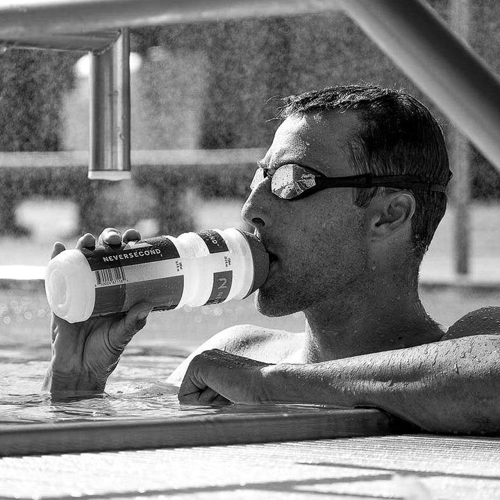 Neversecond x TACX Shiva 750ml Water Bottle