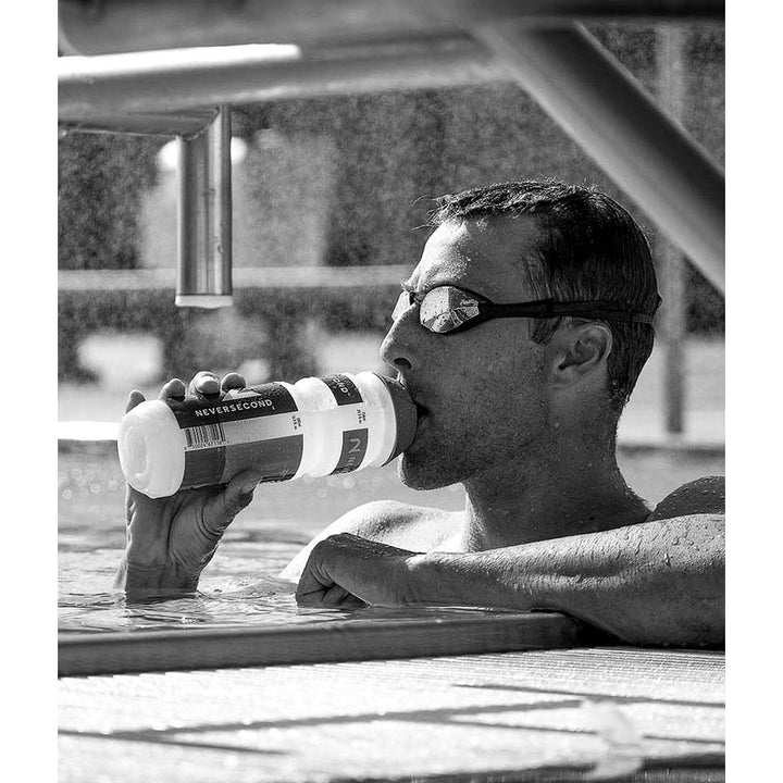 Neversecond x TACX Shiva 750ml Water Bottle