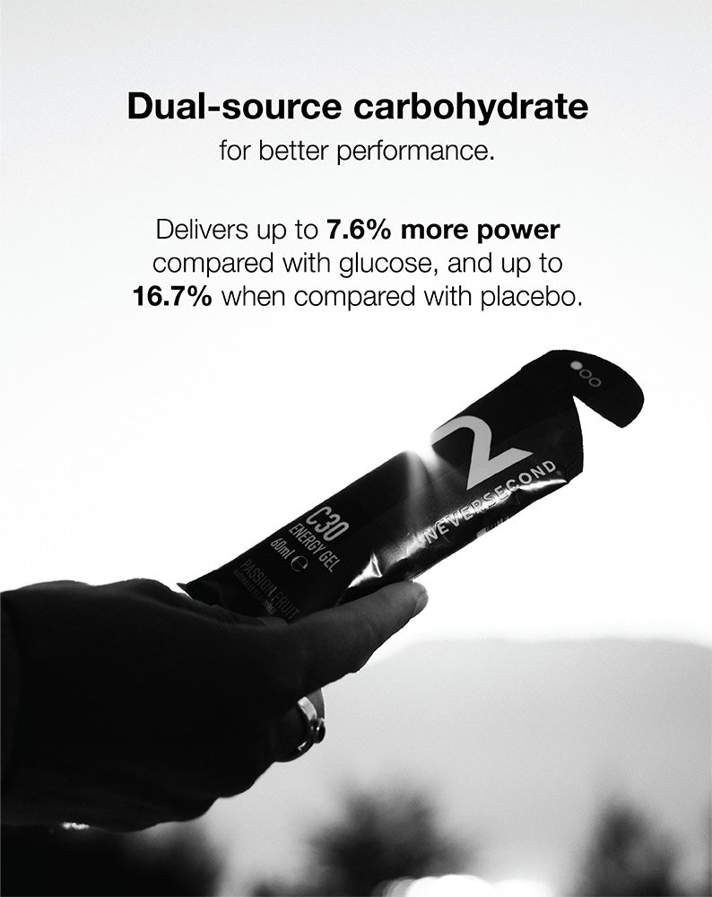 NEVERSECOND C30+ Unflavored Energy Gel