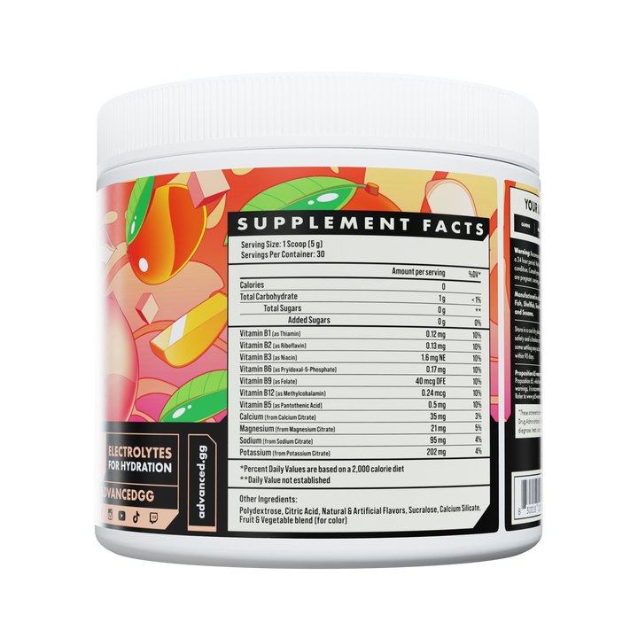 ADVANCED Peach Mango Drink Mix