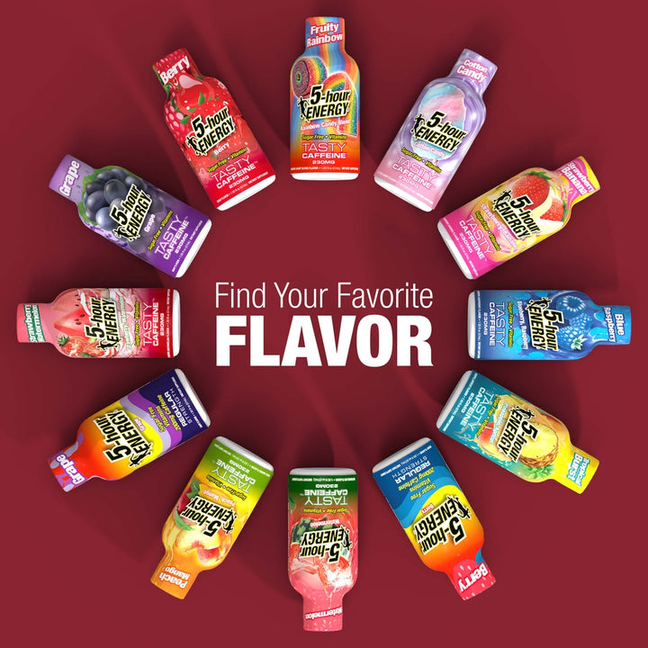5-hour Energy Pomegranate Flavor Regular Strength 5-hour ENERGY Shots