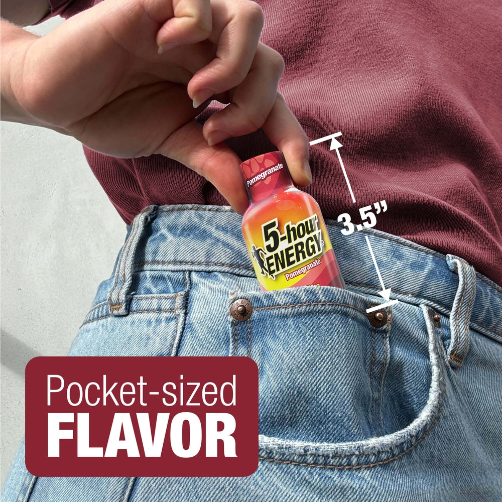 5-hour Energy Pomegranate Flavor Regular Strength 5-hour ENERGY Shots
