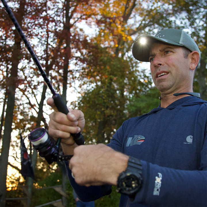 Panther Vision POWERCAP 2.0 Mike Iaconelli Pro Series Fishing LED Lighted Headlamp Hat