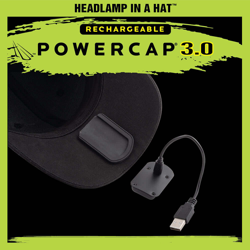 Panther Vision POWERCAP 3.0 LED Lighted Rechargeable Headlamp 4-Pack Hats