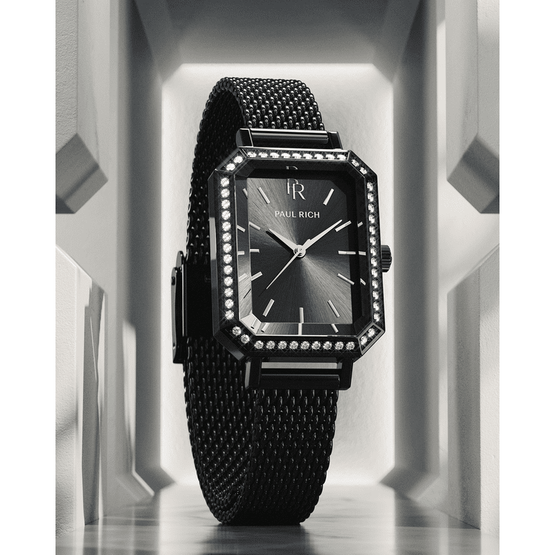 Icon Collection Watch Black - Elegance Meets Edge