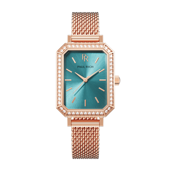 Icon - Rose Gold Turqoise