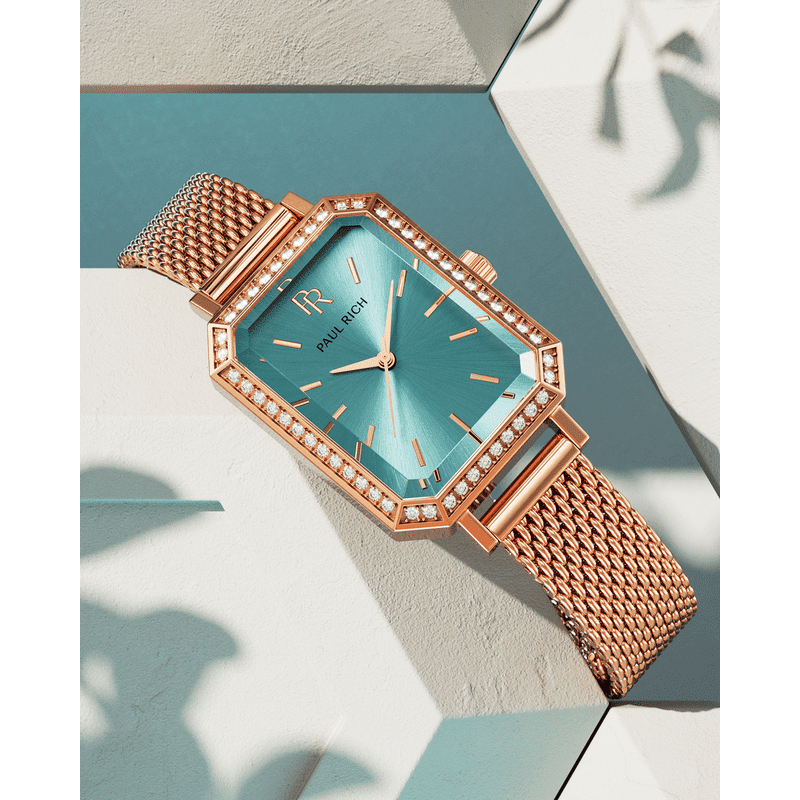 Icon - Rose Gold Turqoise