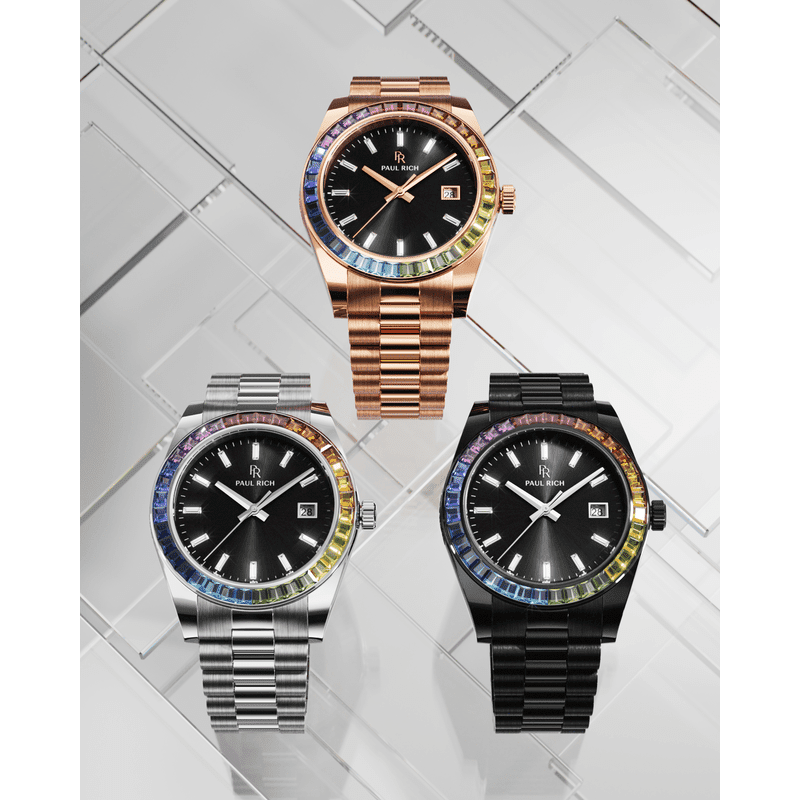 Limited Rainbow Legacy Watch by Paul Rich US