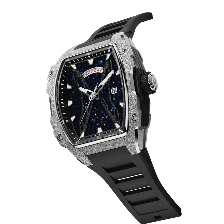 Astro Day & Date Abyss Silver