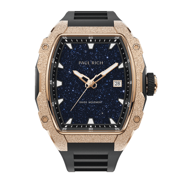 Astro Eclipse Gold Watch by Paul Rich US