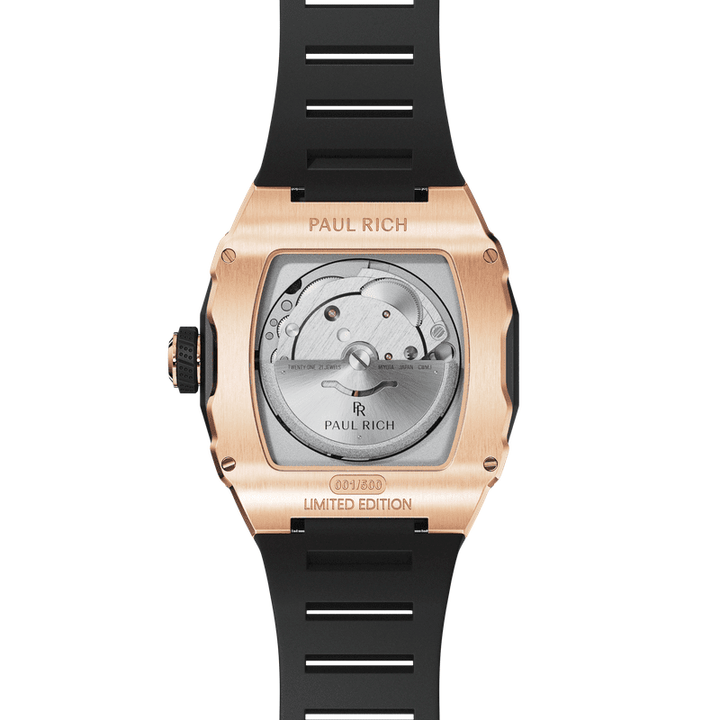 Limited Astro Meteora Zenith Gold - Genuine Meteorite Watch