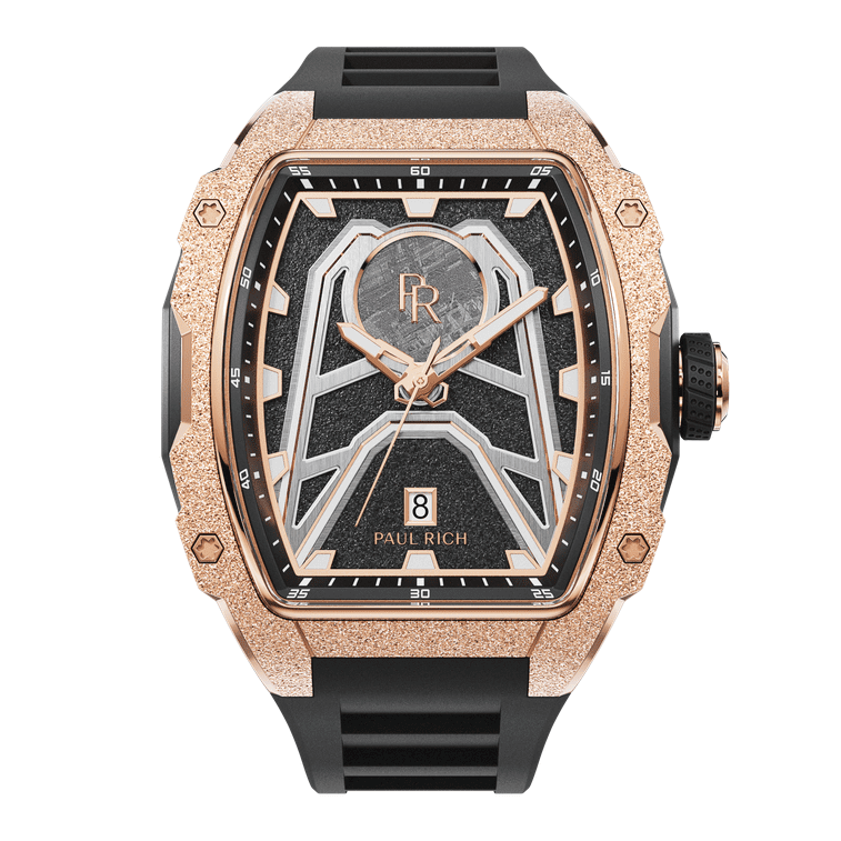 Limited Astro Meteora Zenith Gold - Genuine Meteorite Watch