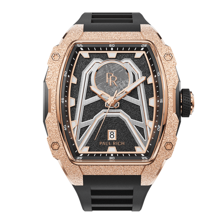 Limited Astro Meteora Zenith Gold - Genuine Meteorite Watch