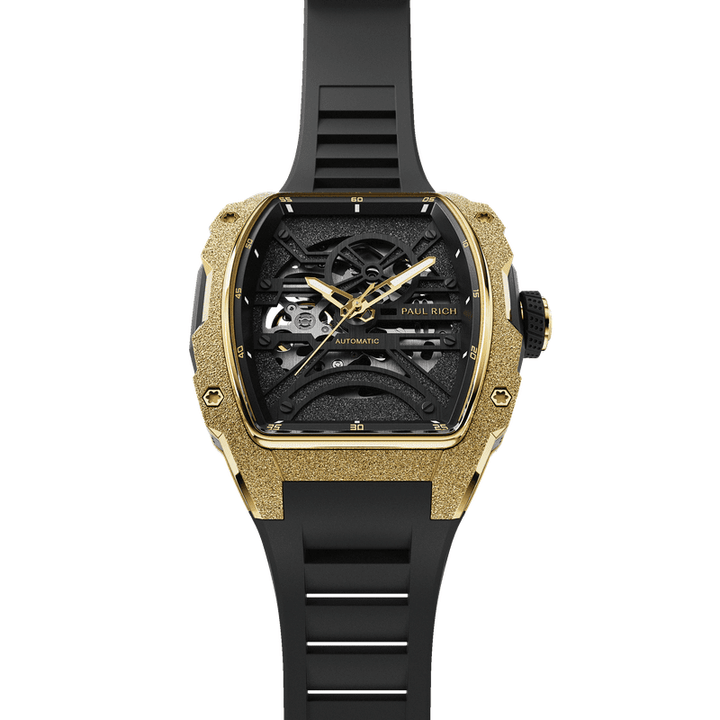 Astro Skeleton Gold Watch by Paul Rich - Innovative Design