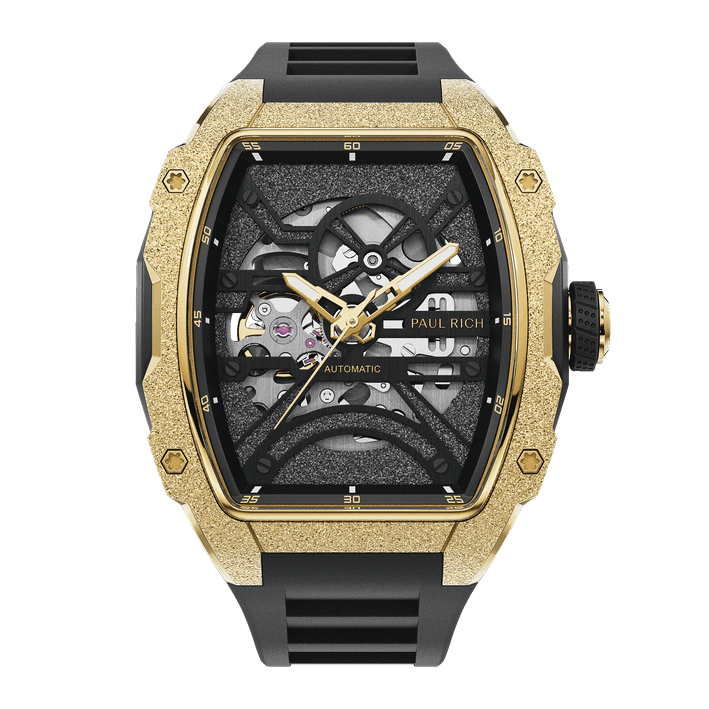 Astro Skeleton Gold Watch by Paul Rich - Innovative Design