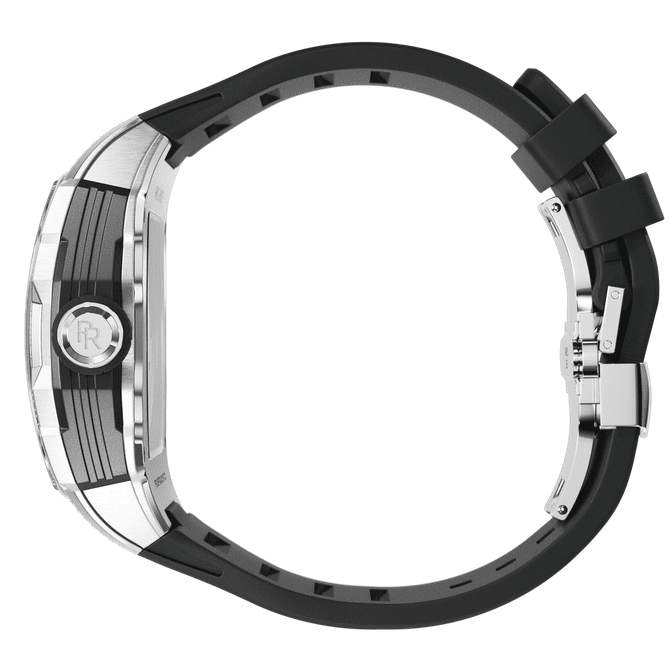 Diamond Astro Skeleton Abyss Silver - Unique Timepiece