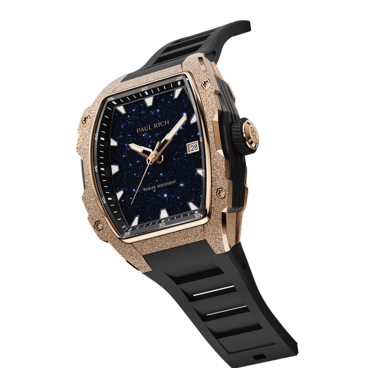 Astro Eclipse Gold Watch by Paul Rich US