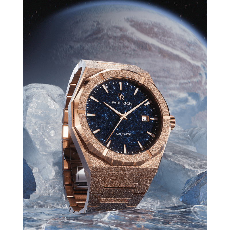 Frosted Star Dust II Rose Gold - Rose Gold Watch