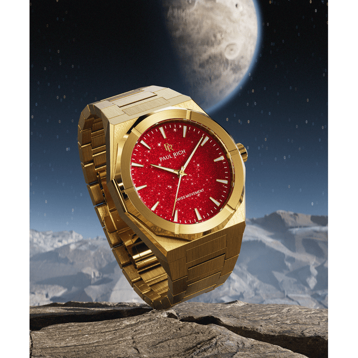 Star Dust II Gold Red