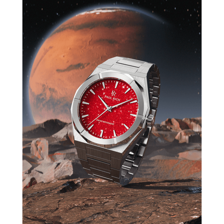 Star Dust II Silver Red