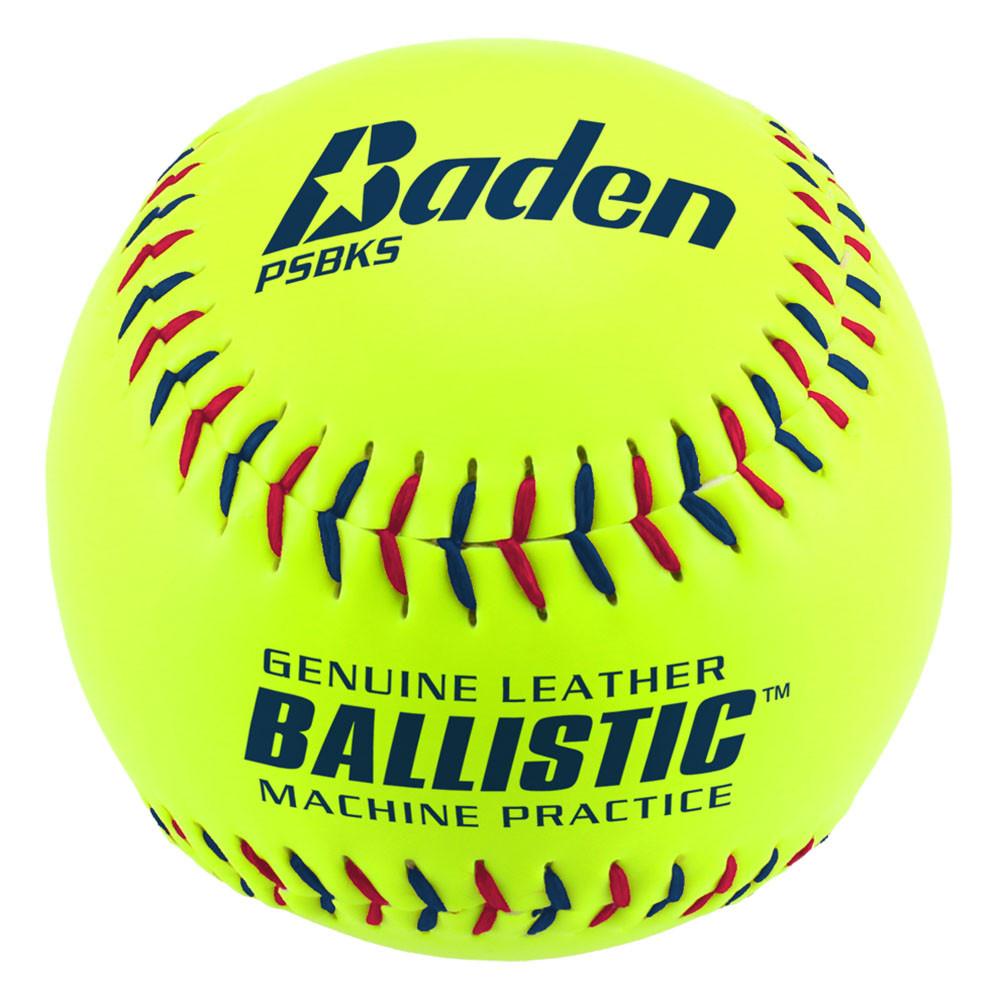 Baden Sports Ballistic Pitching Machine Softballs - 1 Dozen