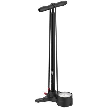 Lezyne Sport Floor Drive Floor Pump - 3.5" Gauge - ABS Pro Head, 220psi Flat Black