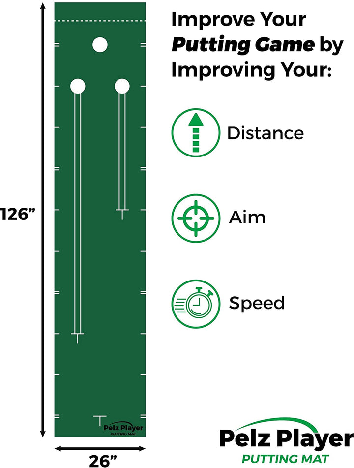 Golf Training Aids Pelz Player Putting Mat