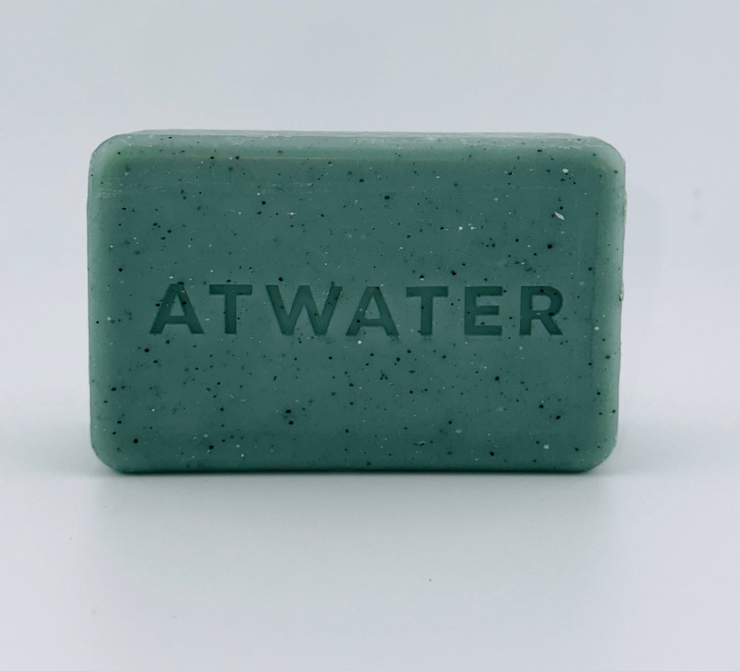 ATWATER Clean Impact Body Scrub and Cleansing Bar