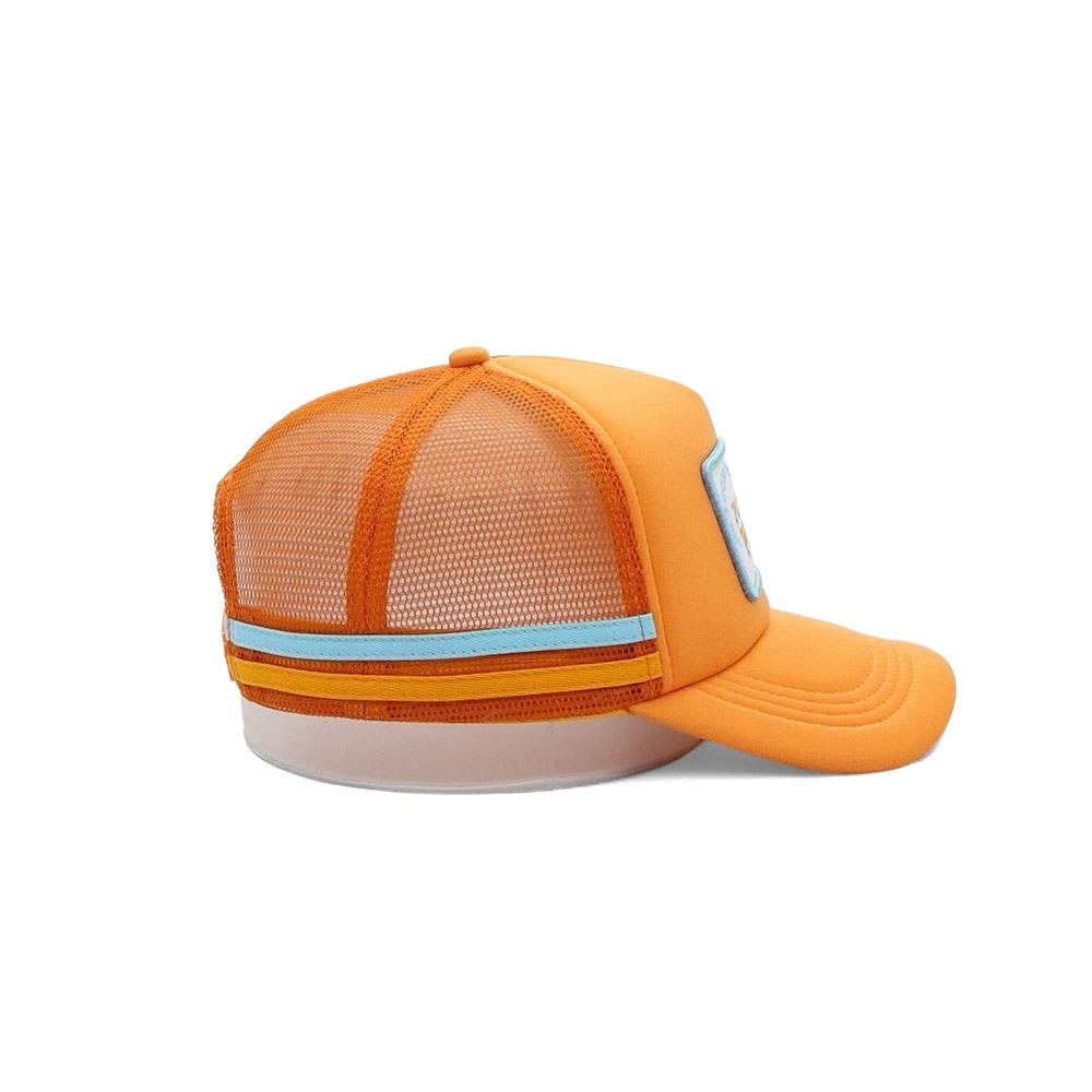 Swinton Pickleball Play More Pickle Orange Hat