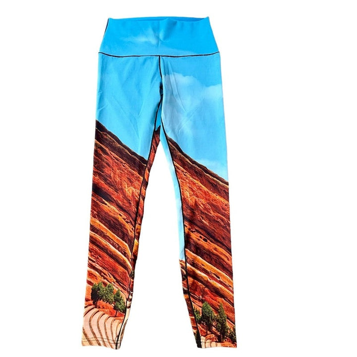 Colorado Threads Red Rocks Daytime Yoga Pants