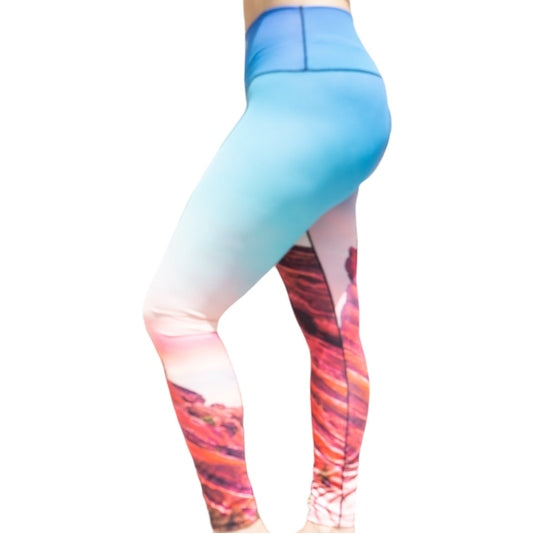 Colorado Threads Red Rocks Sunrise Yoga Pants