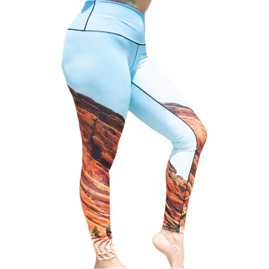 Colorado Threads Red Rocks Daytime Yoga Pants