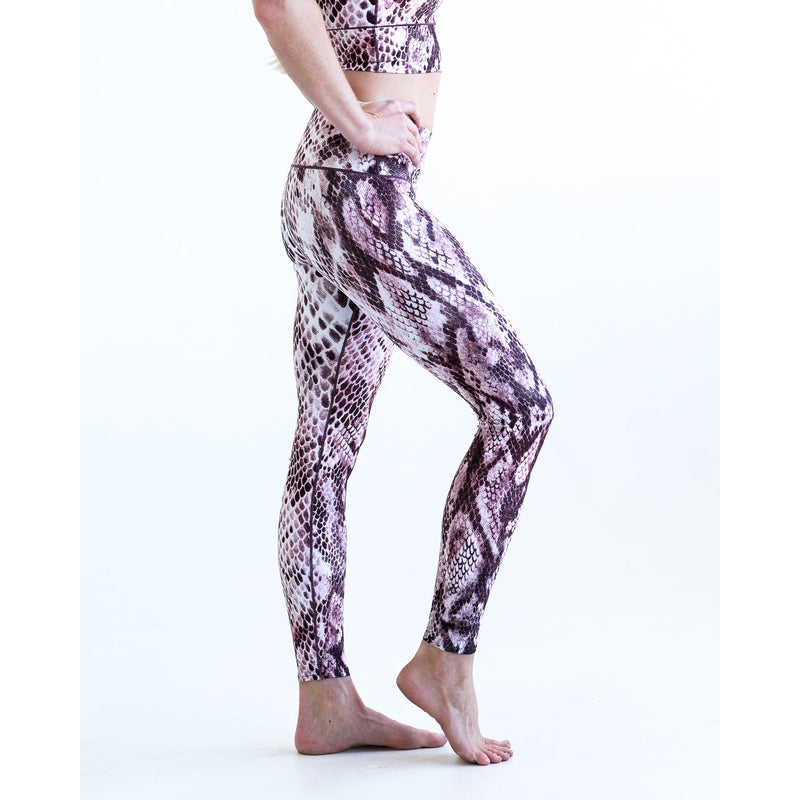 Colorado Threads Pink Snakeskin Yoga Pants *FINAL SALE*