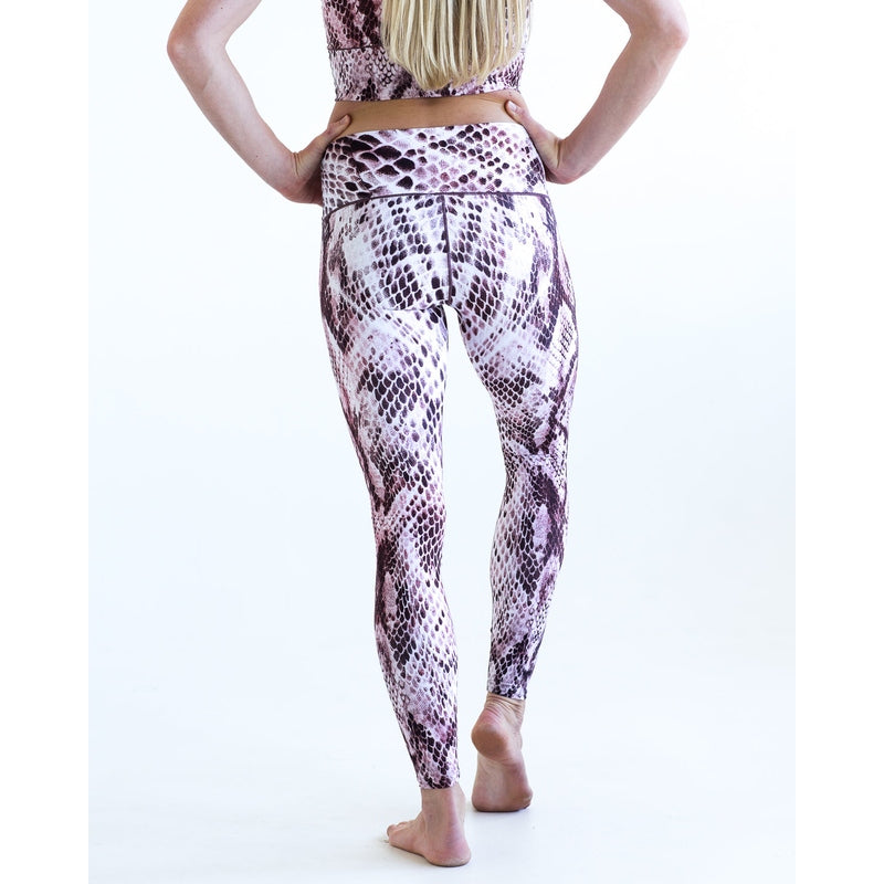 Colorado Threads Pink Snakeskin Yoga Pants *FINAL SALE*