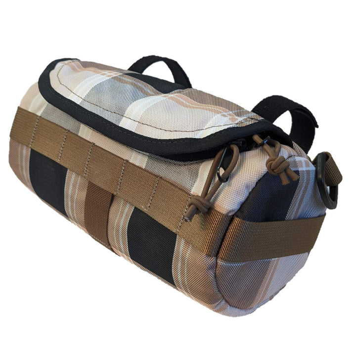 Bigmouth Burrito Handlebar Bag - Plaid Max