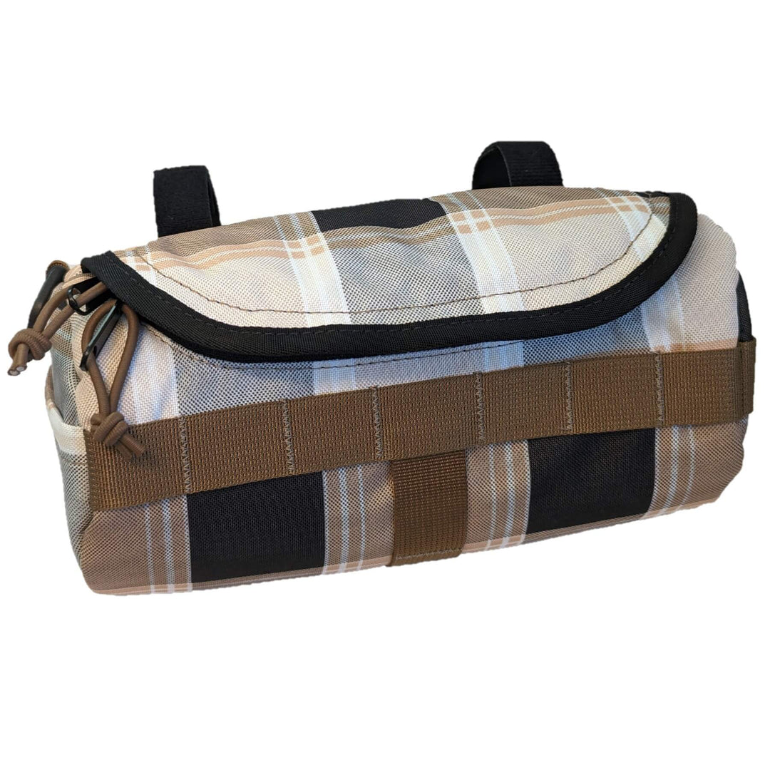 Bigmouth Burrito Handlebar Bag - Plaid Max