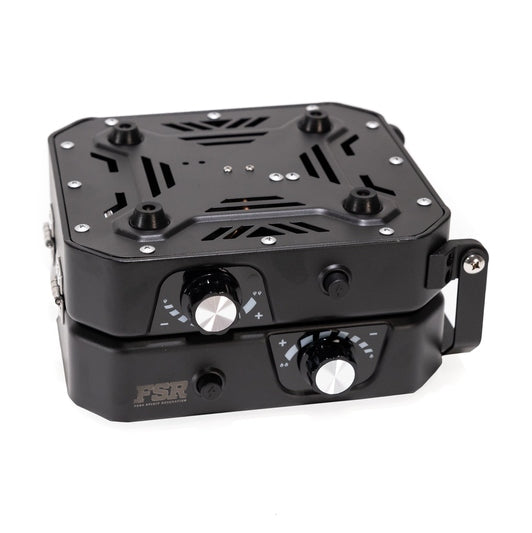 Freespirit Recreation Portable 2 Burner Camp Stove & Wind Screen