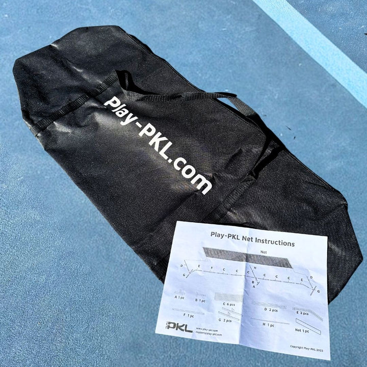 Play-PKL Logo Portable Pickleball Net