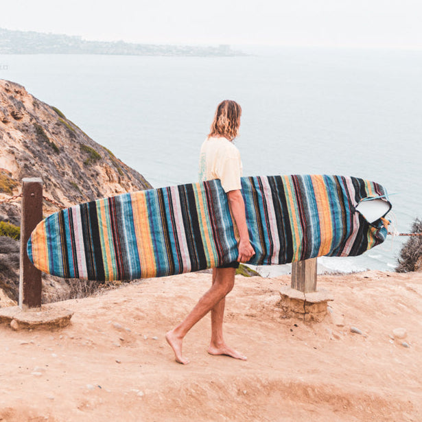 West Path Blue Beacons Povoa Surfboard Bag