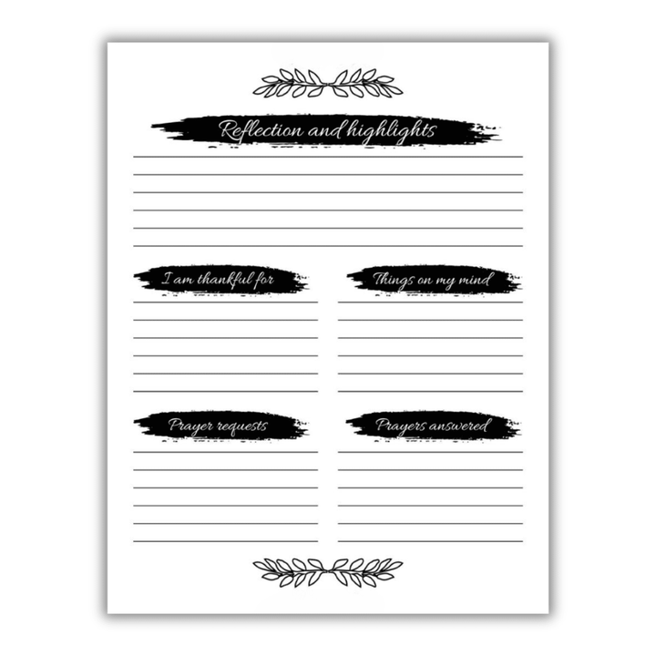 Prayer Journal For Women: 52 Week Scripture, Guided Prayer Notebook For Women Of God Spiral Bound