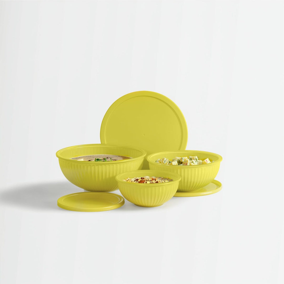 Rainbowl Glass Mixing Set Set of 3