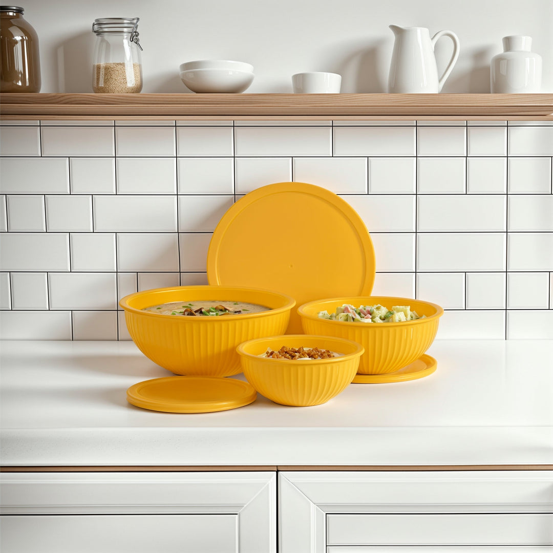 Rainbowl Glass Mixing Set Set of 3