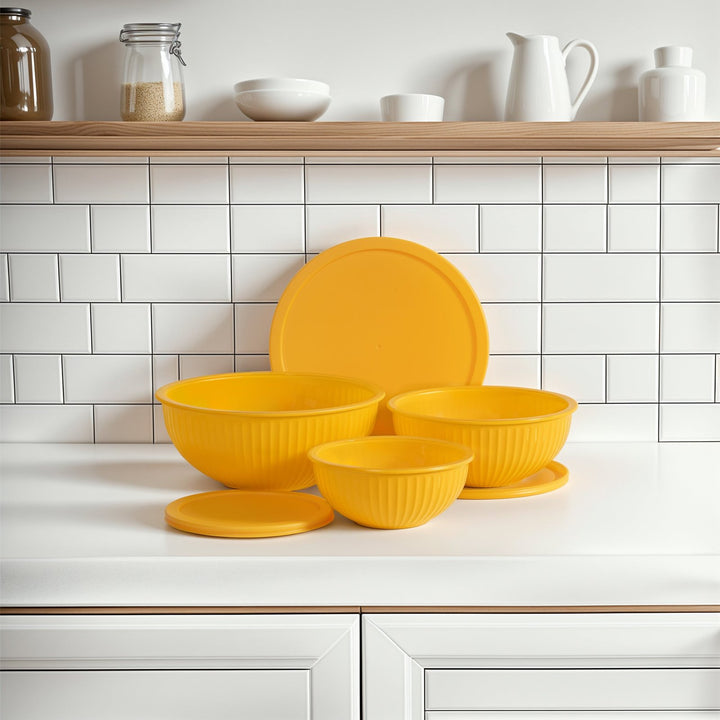 Rainbowl Glass Mixing Set Set of 3