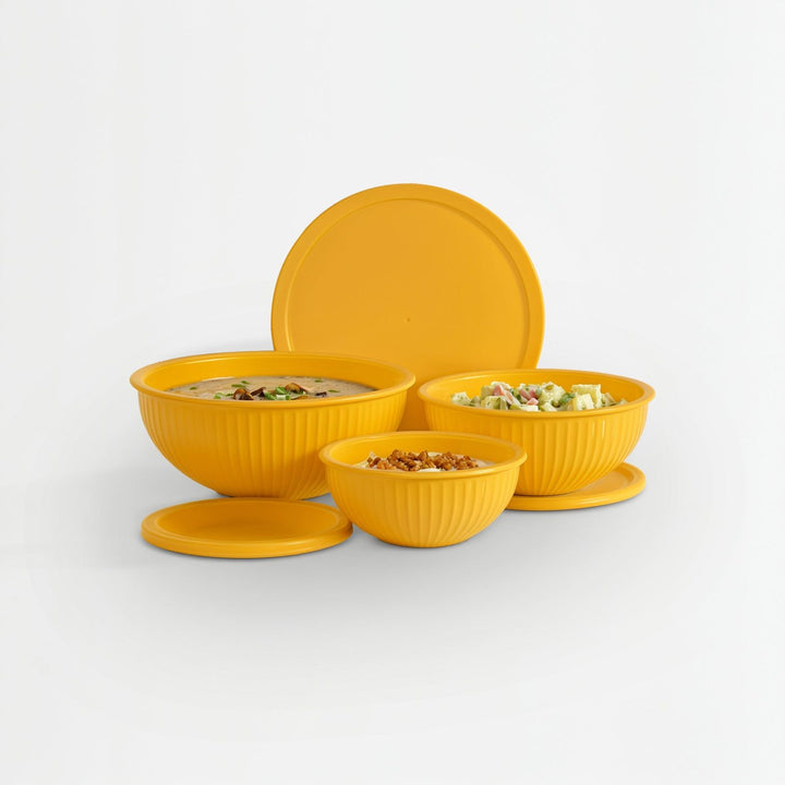 Rainbowl Glass Mixing Set Set of 3