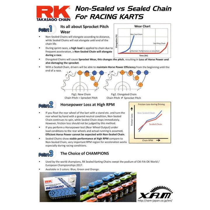 219 RK Sealed O-Ring | Primary Belt to Chain Conversion Kit | E Ride Pro SR