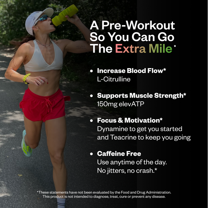 RNWY Extra Mile® Caffeine Free Pre-Workout Supplement