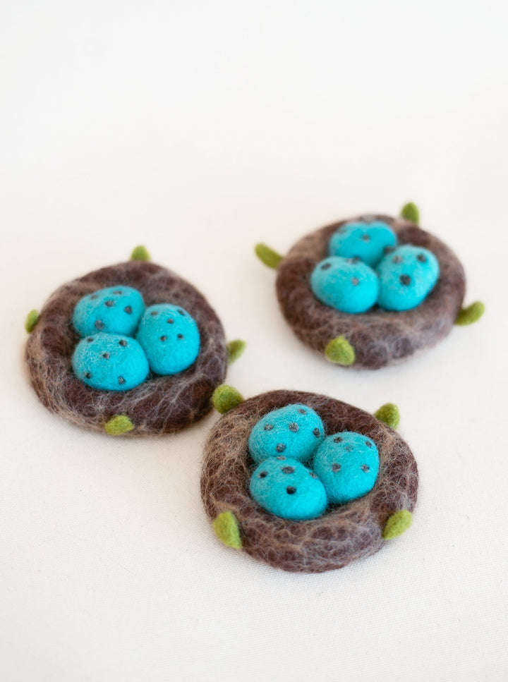 Robin's Nest Wool Dog and Cat Toy for Gentle Play