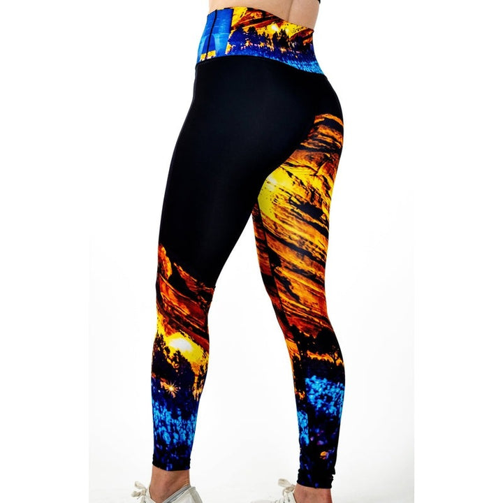 Colorado Threads Red Rocks Concert Yoga Pants