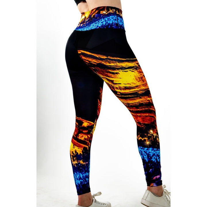 Colorado Threads Red Rocks Concert Yoga Pants